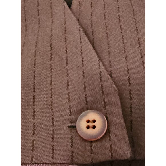 Vintage 1980s Brown Jacket Signatures by Russ Taylor Long Sleeve LG - Picture 3 of 4